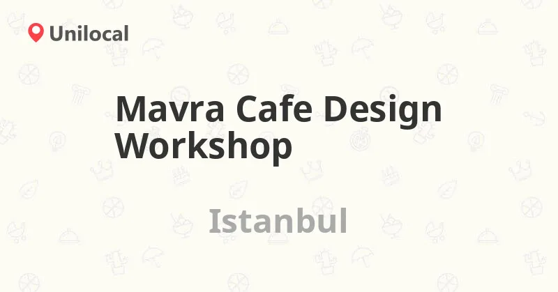 Mavra Café, Beyoğlu, İstanbul