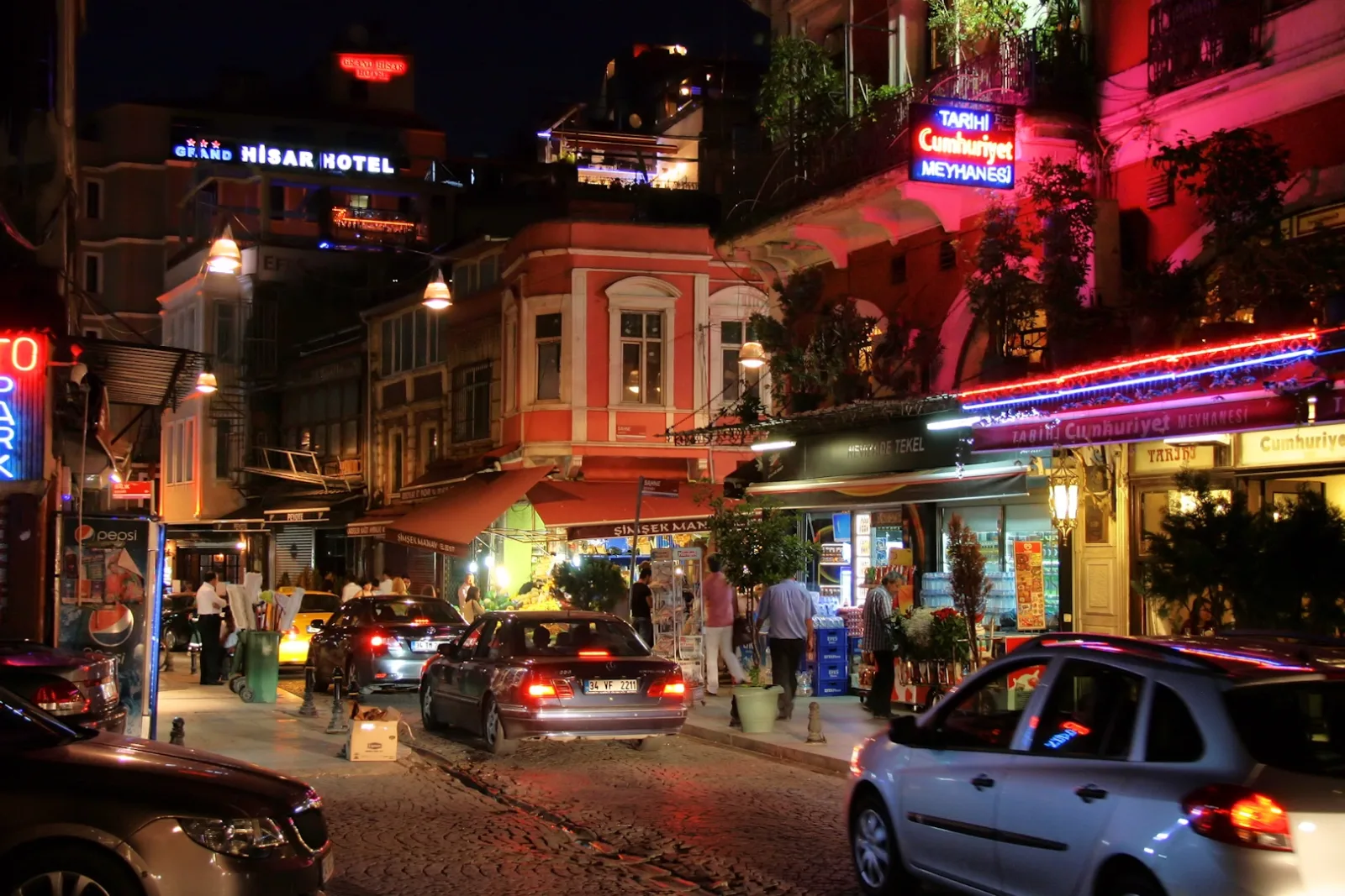 Asma alti, Beyoğlu, İstanbul