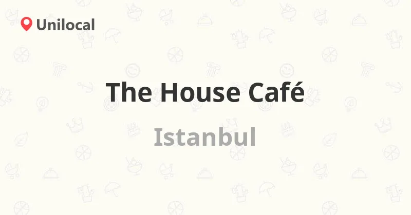 House Cafe, Beyoğlu