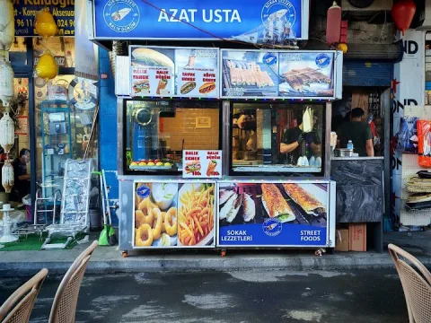 Meşhur Karaköy Balık Dürümcüsü, Beyoğlu, İstanbul — Restoran