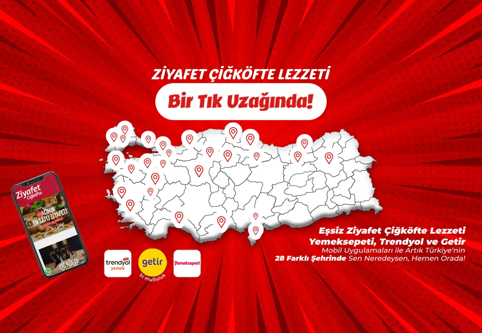 Ziyafet Çiğköfte, Sultanbeyli, İstanbul — Restoran