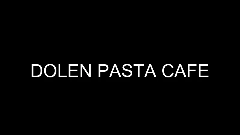 Cafe Dolen Pasta, Fatih