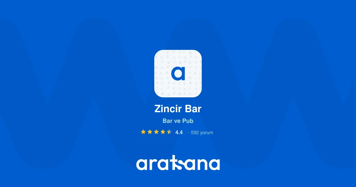 Zincir Bar, Kadıköy