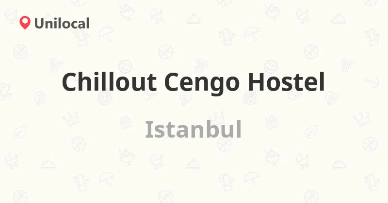 Chillout Cengo Hostel, Beyoğlu