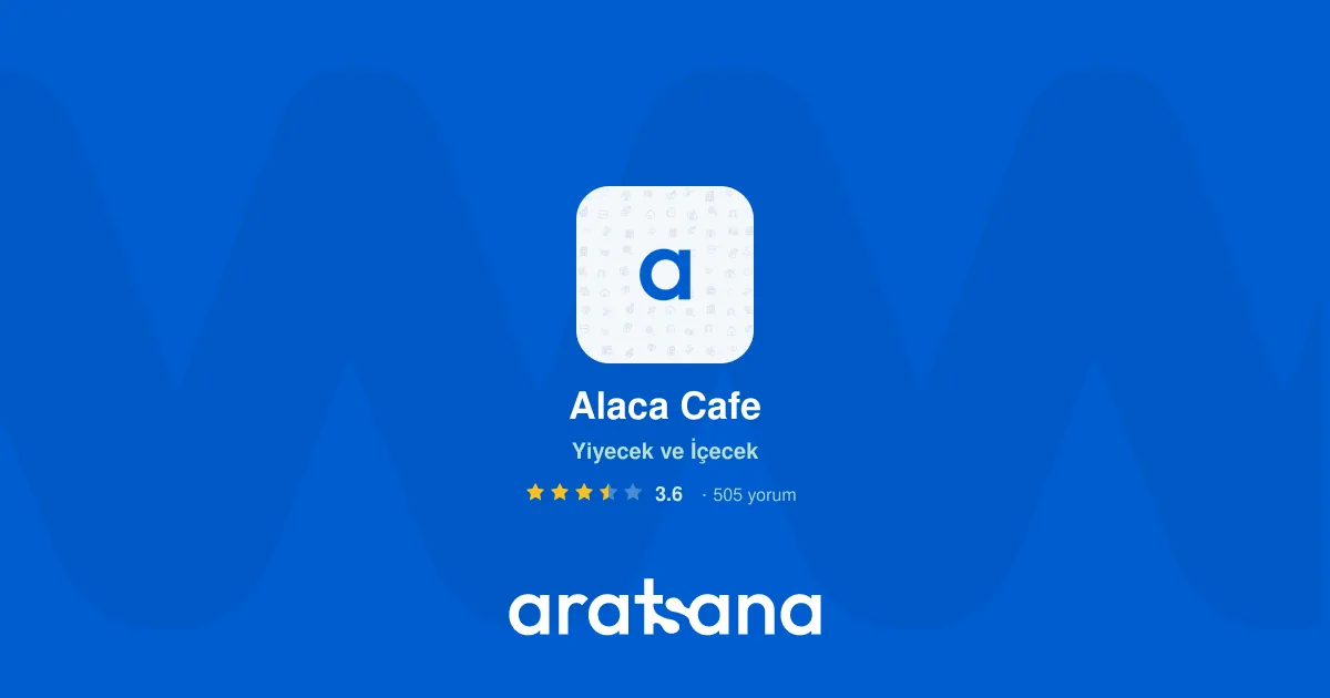 Alaca Cafe, Beşiktaş, İstanbul — Kafe ve Pastane