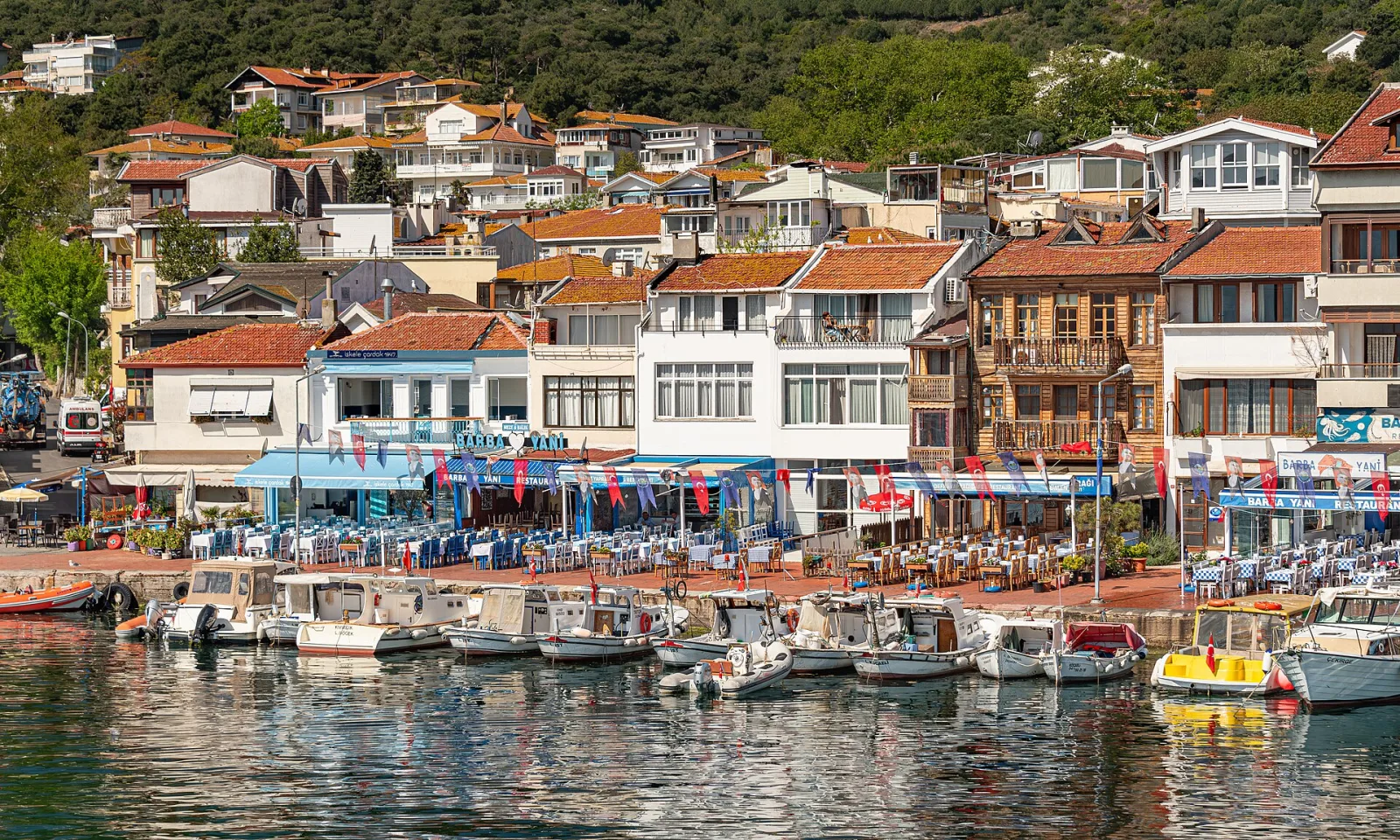 Burgazada İskelesi, Adalar, İstanbul — Sahil ve Kıyı