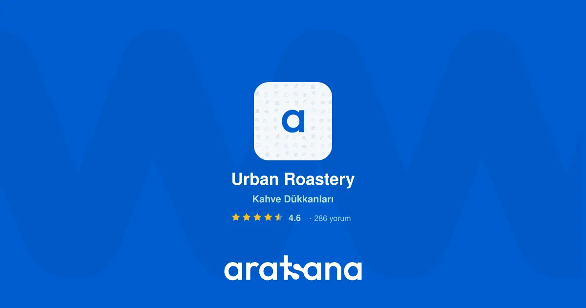 Urban Roastery, Kadıköy, İstanbul — Kafe ve Pastane