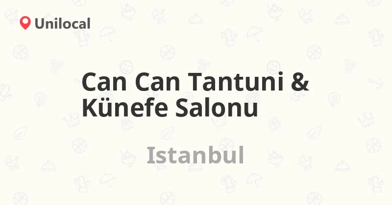 Can Can Tantuni & Künefe, Bayrampaşa