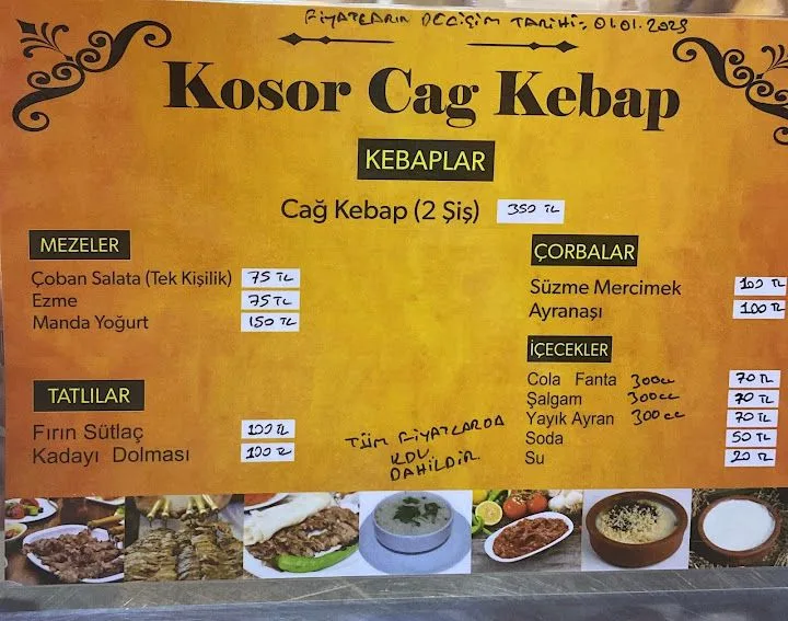 Kosor Maltepe Cağ Kebap, Maltepe, İstanbul — Restoran