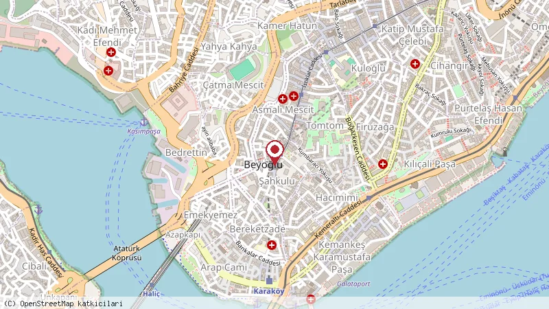 Arpa Pub konumunu gösteren harita