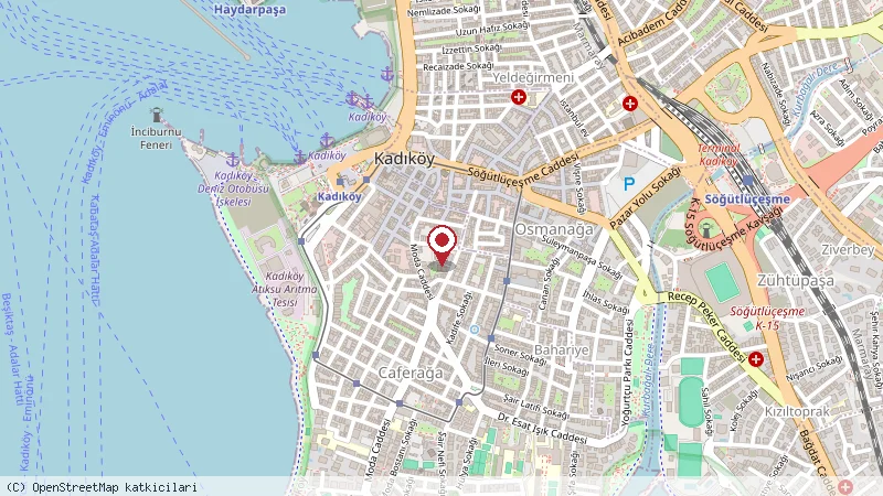 Cherie konumunu gösteren harita