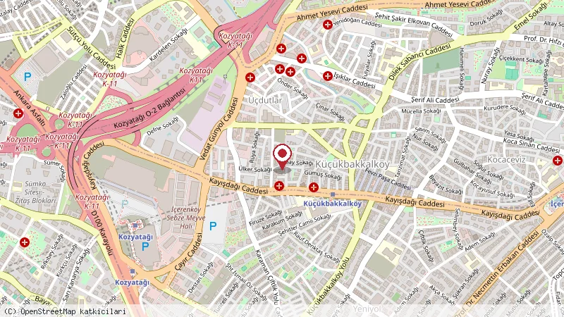 Cityloft 24 Suites konumunu gösteren harita