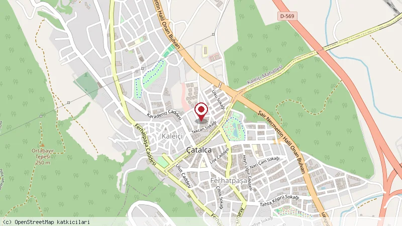 Doğa Cafe Restaurant - Alev Hanım'ın Mutfağı konumunu gösteren harita
