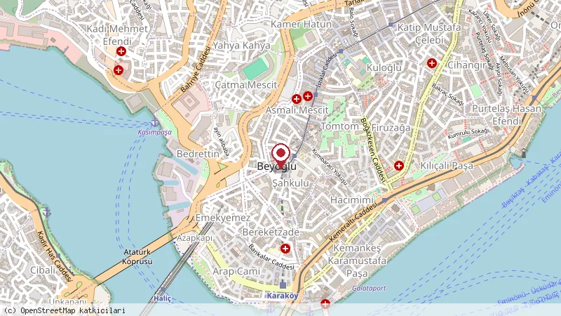 Drip Coffee Istanbul konumunu gösteren harita