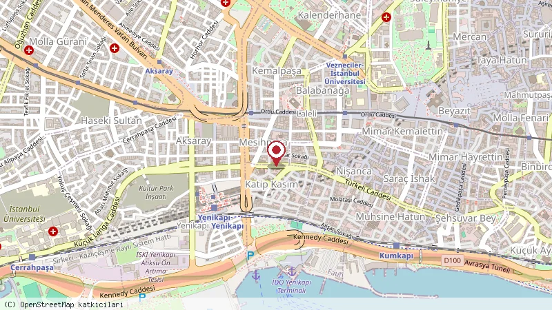Grand Asiyan Hotel konumunu gösteren harita