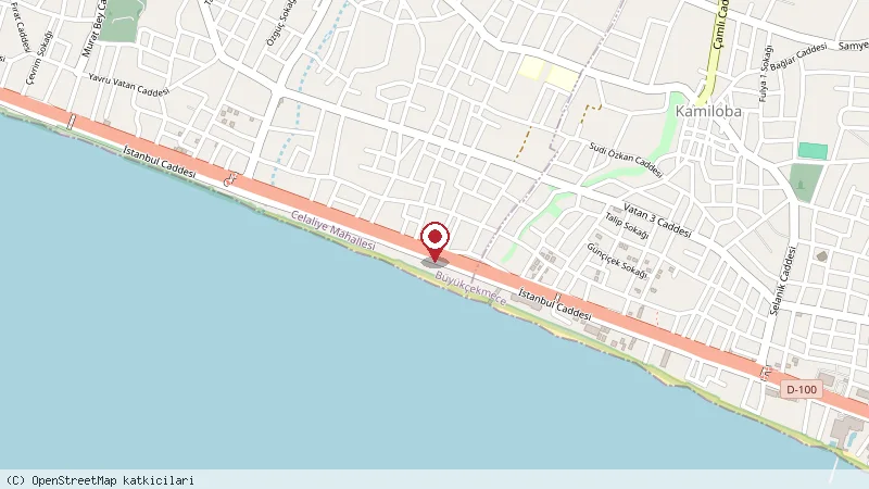 Hanımeli Garden Kahvaltı Cafe & Restaurant konumunu gösteren harita