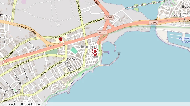 Hemdem Restaurant konumunu gösteren harita