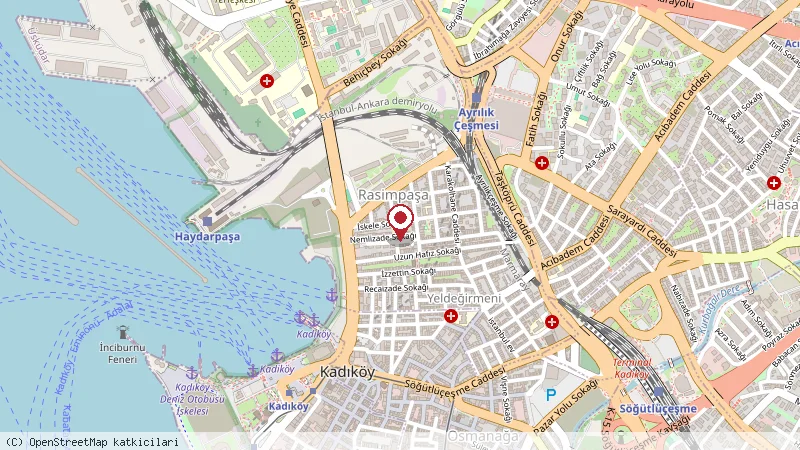 Hush Hostel Lounge konumunu gösteren harita