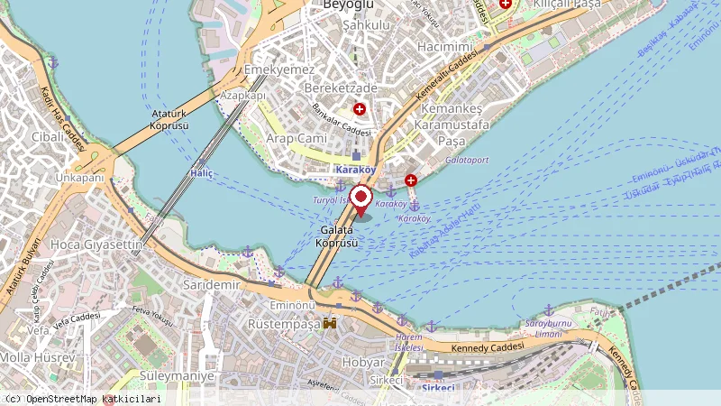 Istanbul balik konumunu gösteren harita
