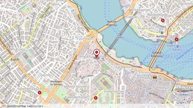 Kaya hotel konumunu gösteren harita