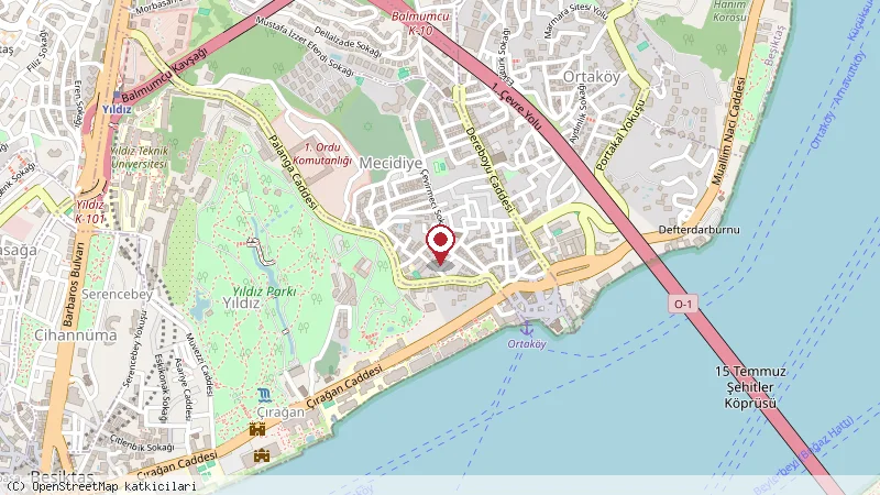 Koçyiğit Suite & Hotel konumunu gösteren harita