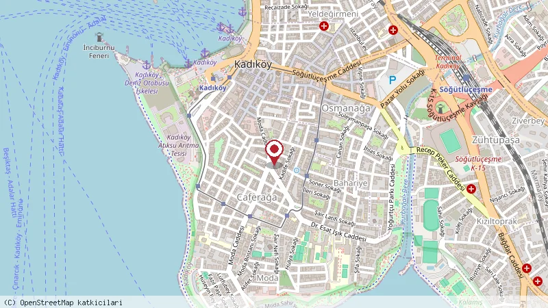 KROPKA konumunu gösteren harita