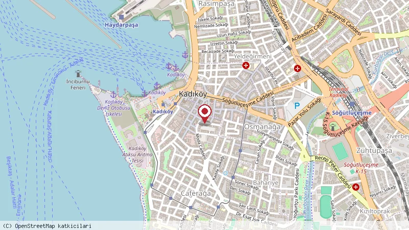 Loka Suites konumunu gösteren harita