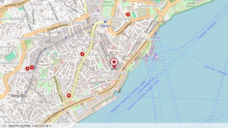 Loop Hotel Bosphorus Istanbul konumunu gösteren harita