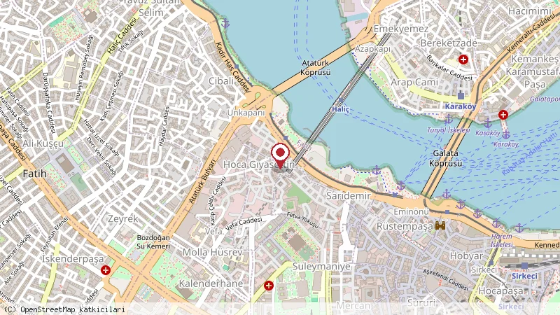 Lucky Hotel Istanbul konumunu gösteren harita
