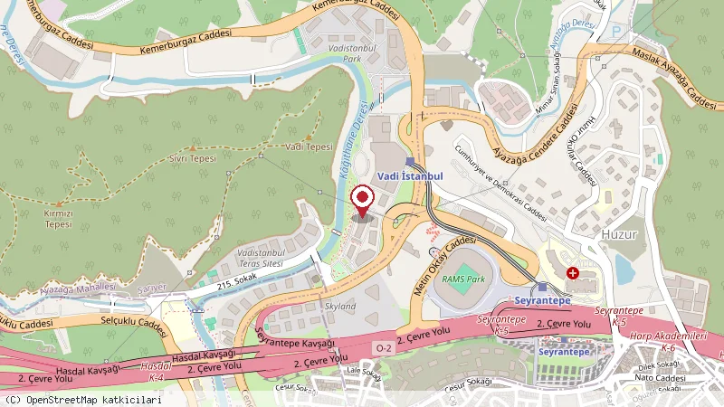 Michelle konumunu gösteren harita