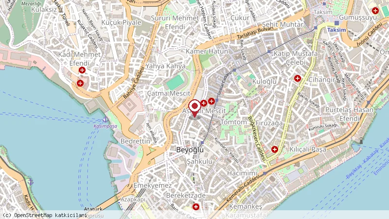 Mikla konumunu gösteren harita