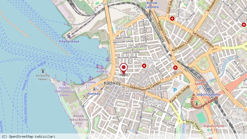 Nova hotel konumunu gösteren harita