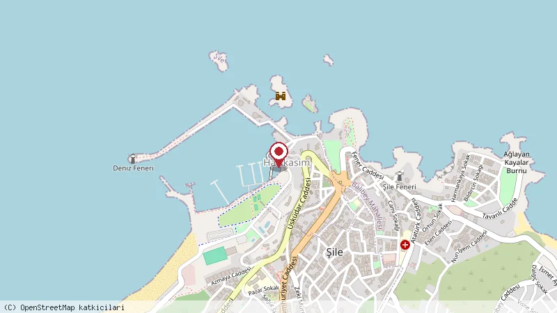 Phellos Suites konumunu gösteren harita