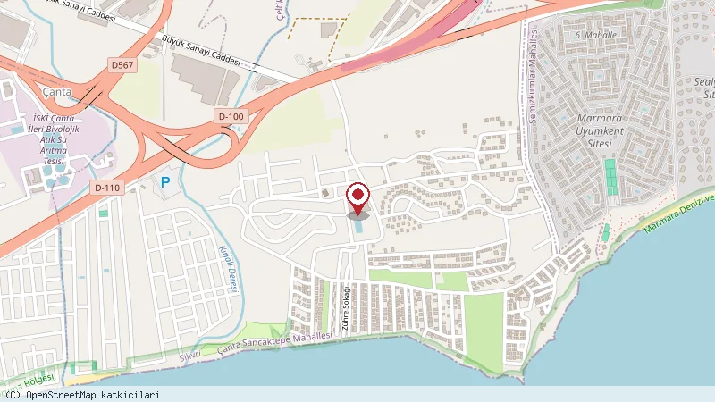 Ramada Plaza By Wyndham Silivri konumunu gösteren harita