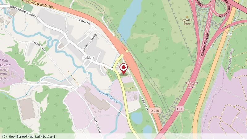 Tur Park Kafe Restaurant konumunu gösteren harita